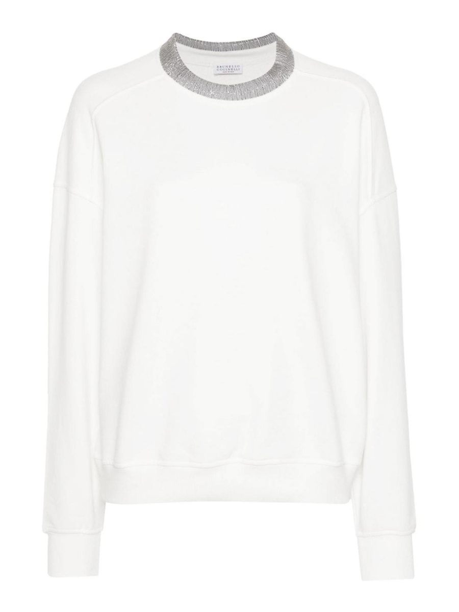 Brunello Cucinelli Sweat-Shirts - Blanc
