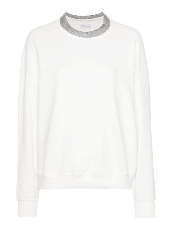 Brunello Cucinelli Sweat-Shirts - Blanc