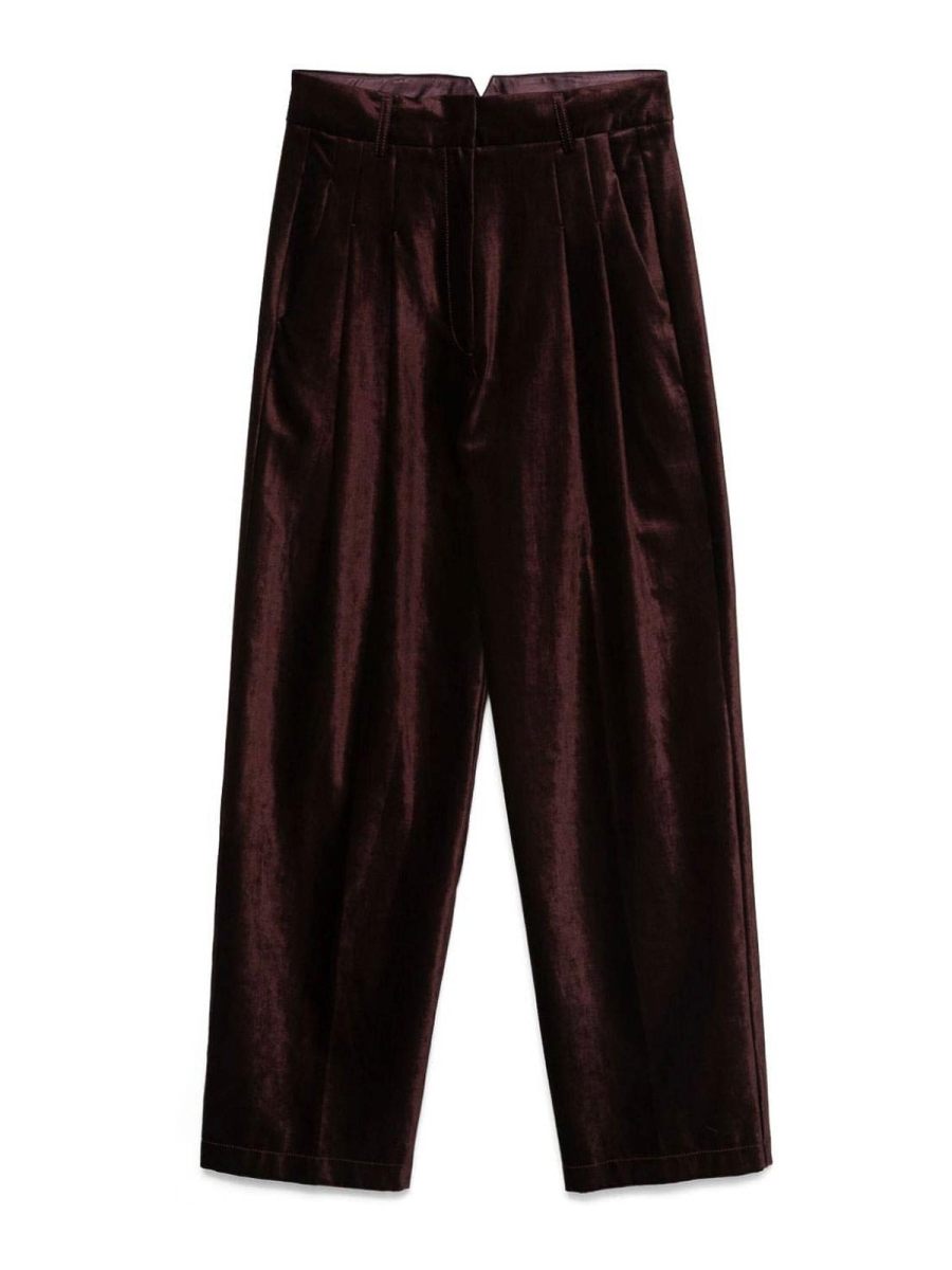 Forte Forte Pantalons Décontractés - Marron