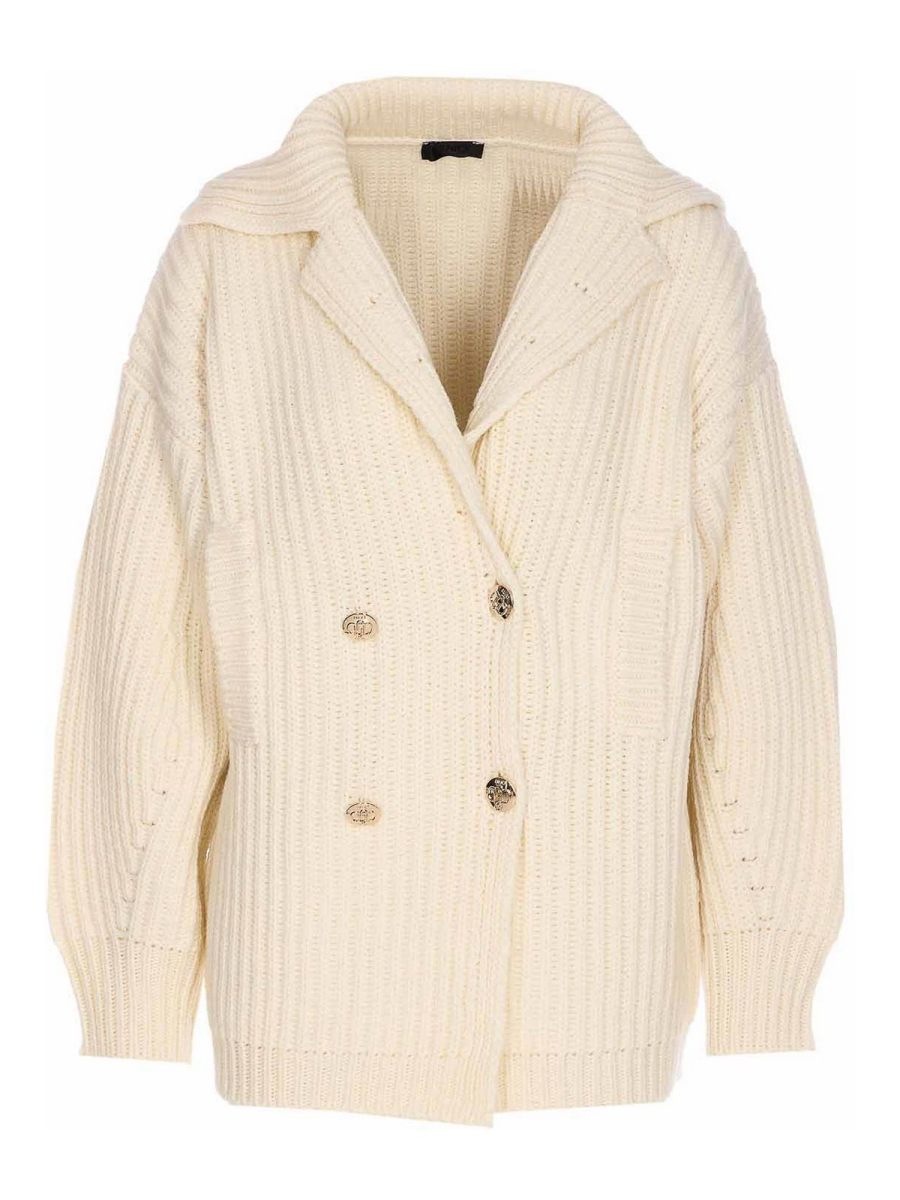 Liu Jo Manteau Court - Blanc