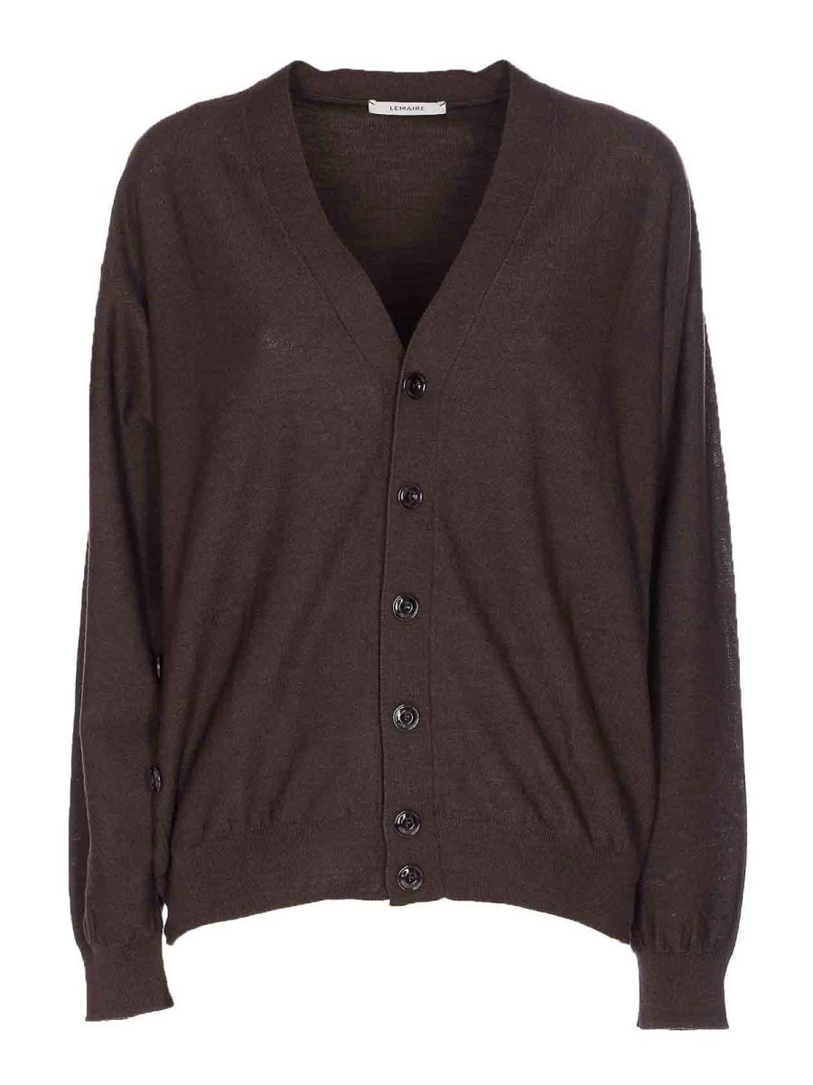 Lemaire Cardigan - Marron