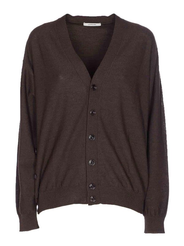 Lemaire Cardigan - Marron