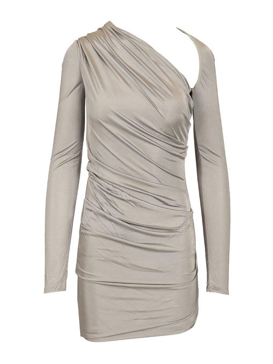 The Attico Robe Courte - Gris