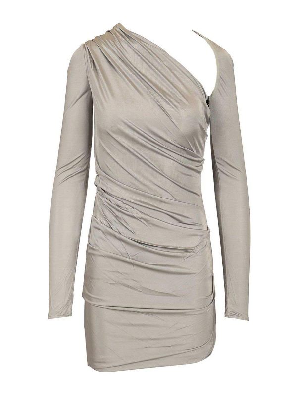 The Attico Robe Courte - Gris