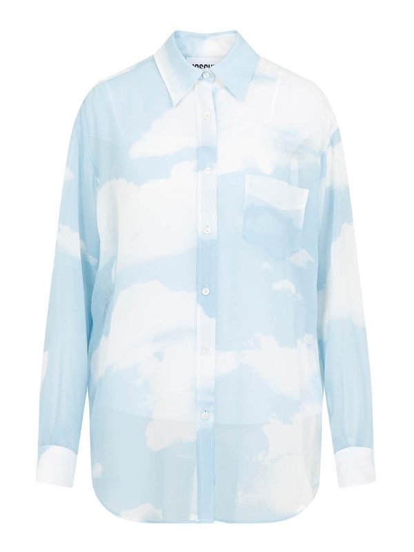 Moschino Chemise - Bleu Clair