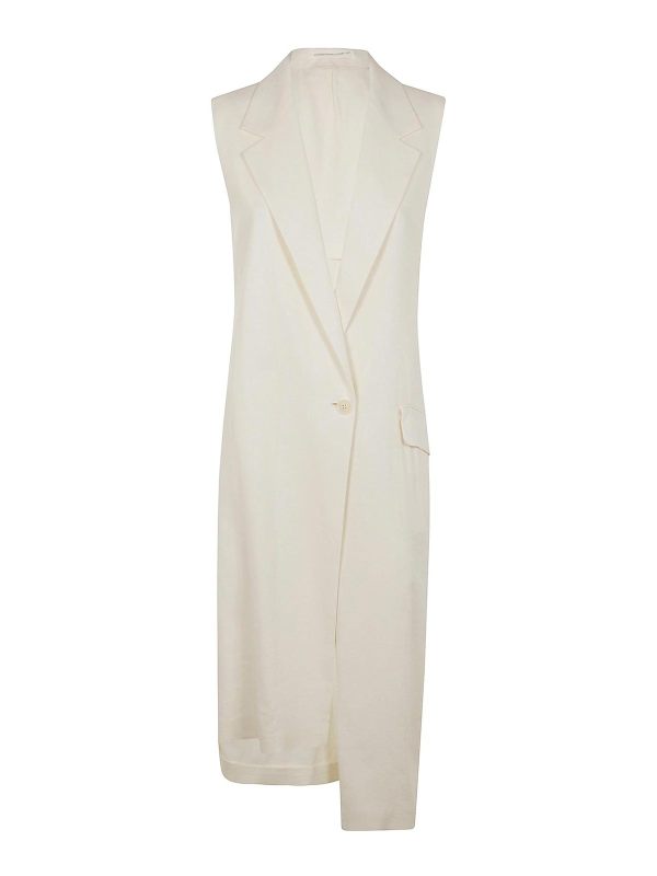 Y'S Gilet - Blanc