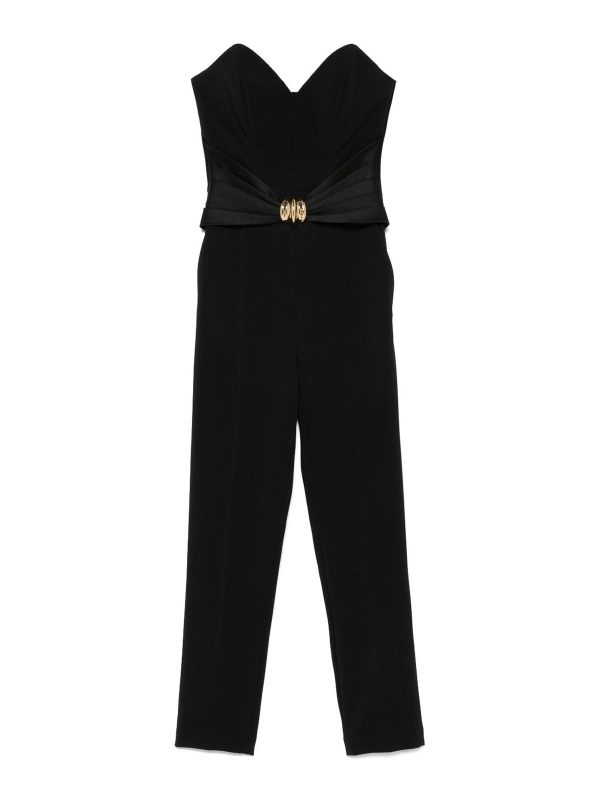 Elisabetta Franchi Combinaison - Noir