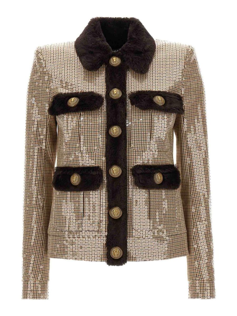 Balmain Veste Casual - Multicolore