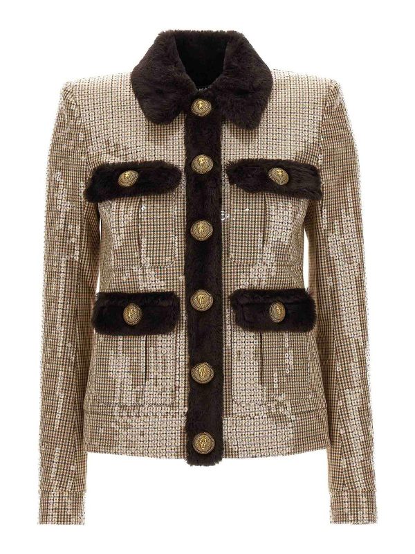 Balmain Veste Casual - Multicolore