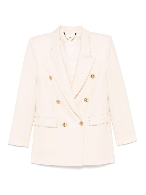 Elisabetta Franchi Veste Casual - Beige