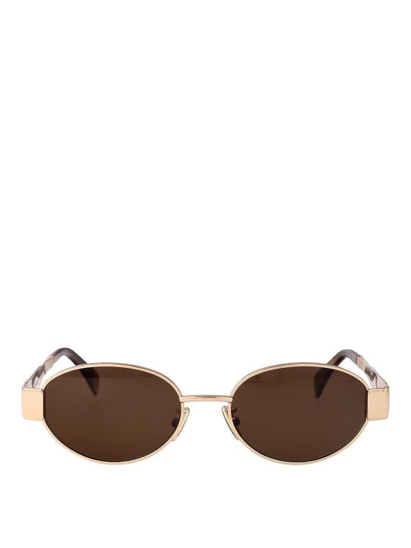 Céline Lunettes De Soleil - Or
