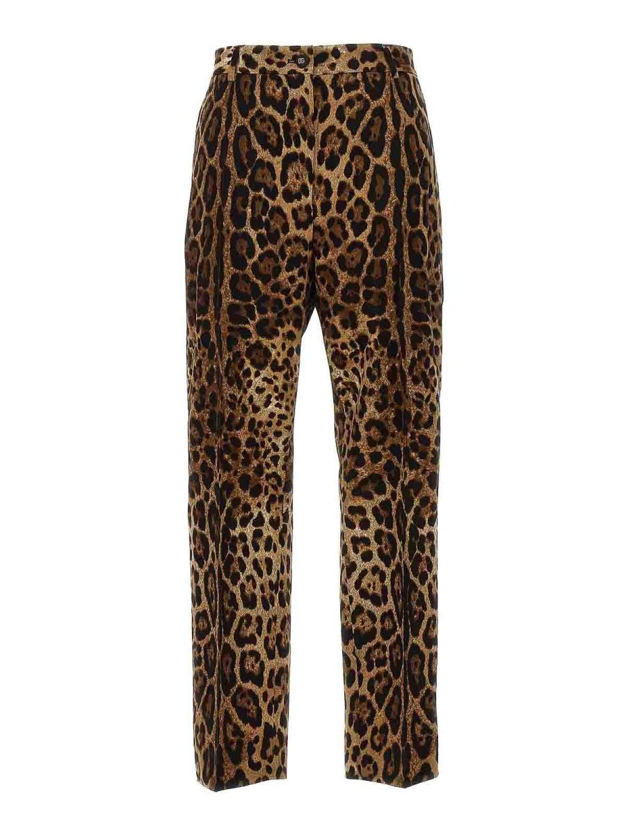 Dolce & Gabbana Pantalons Décontractés - Marron