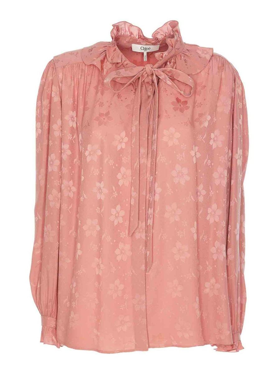 Chloe' Chemise - Couleur Chair