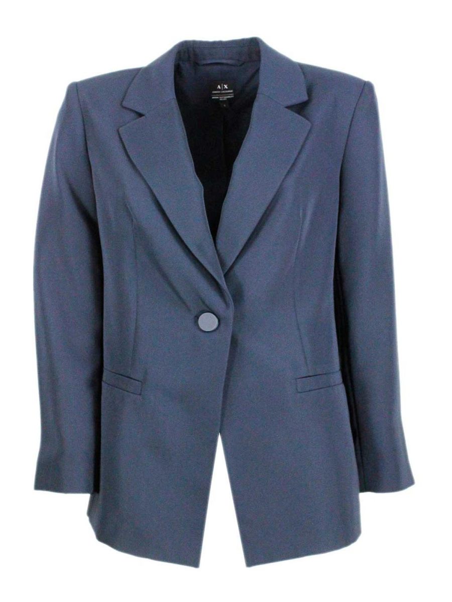 Armani Exchange Veste Casual - Bleu