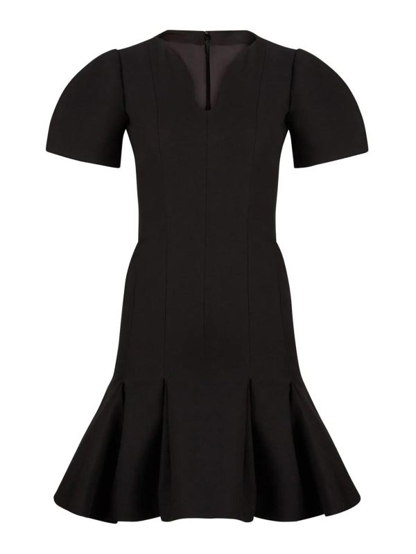Nina Ricci Robe Au Genou - Noir