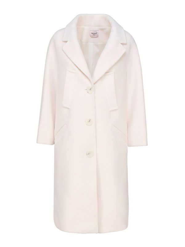 Mariuccia Manteau Court - Blanc