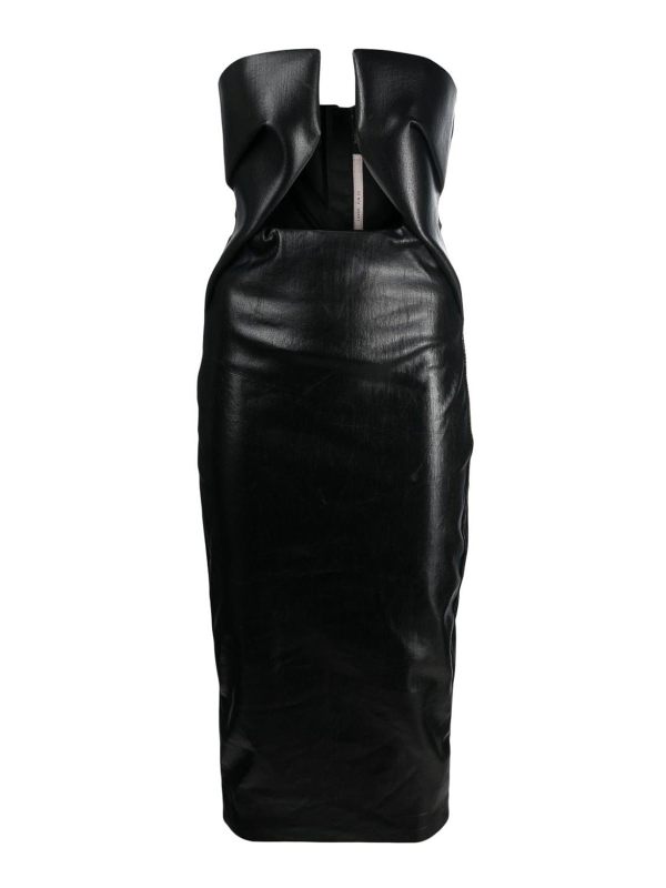 Rick Owens Robe Au Genou - Noir