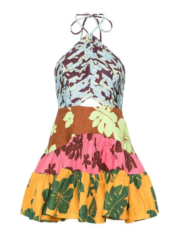 Almais Robe Courte - Multicolore