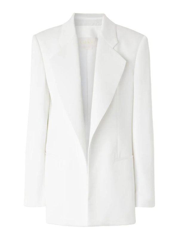 Genny Veste Casual - Blanc