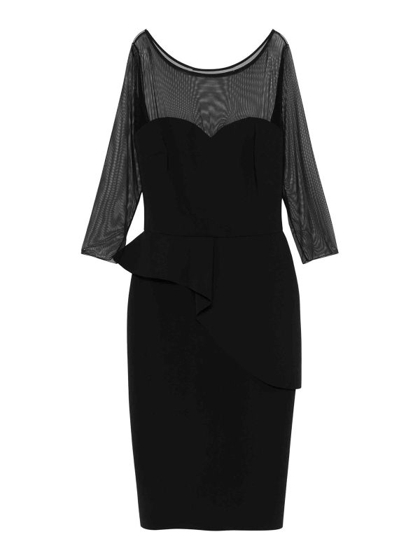 Chiara Boni La Petite Robe Robe Au Genou - Noir