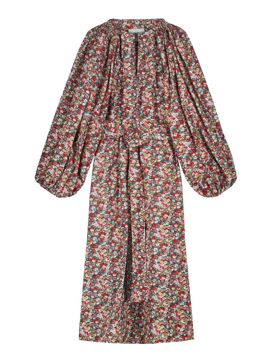 Laurence Bras Maxi Robe - Bleu