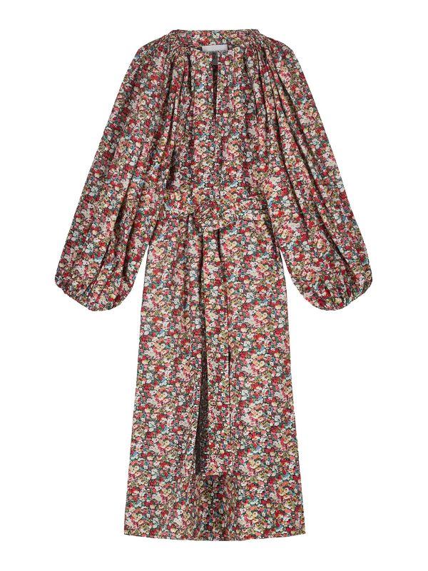 Laurence Bras Maxi Robe - Bleu