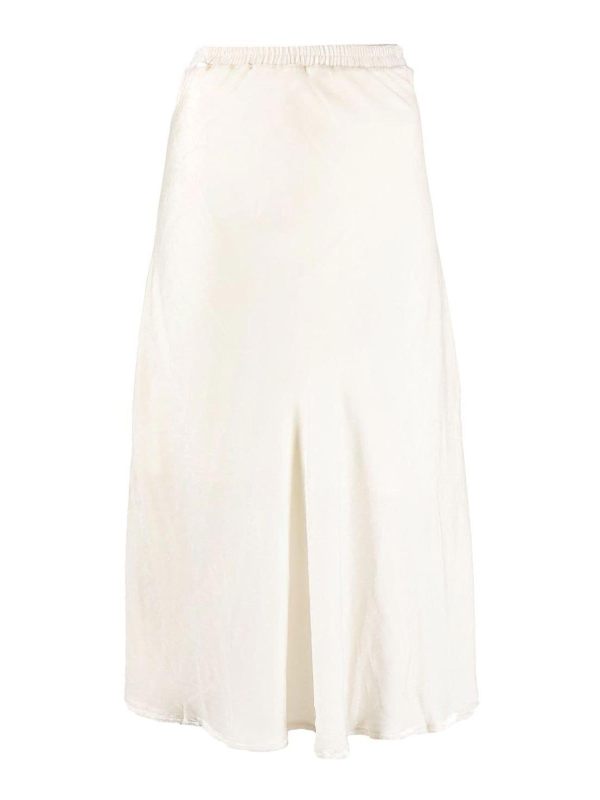 Gold Hawk Jupe Midi - Blanc