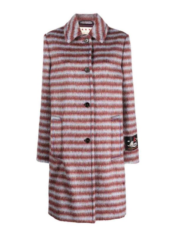 Marni Manteau Court - Bleu
