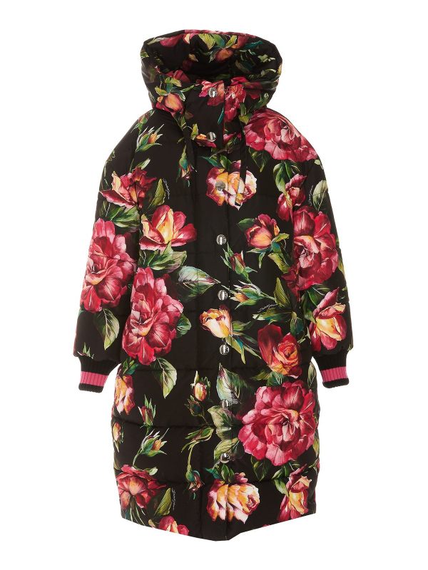 Dolce & Gabbana Blouson Rembourré - Noir