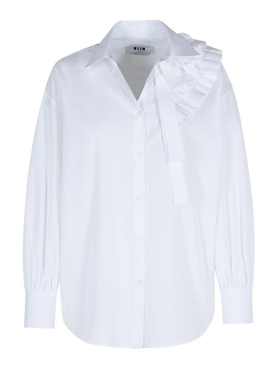 M. S.G. M. Chemise - Blanc