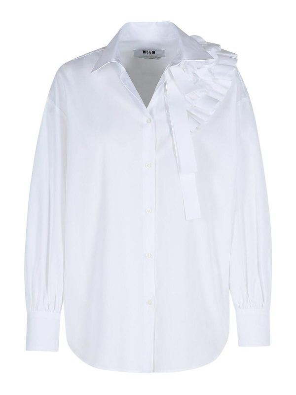 M. S.G. M. Chemise - Blanc