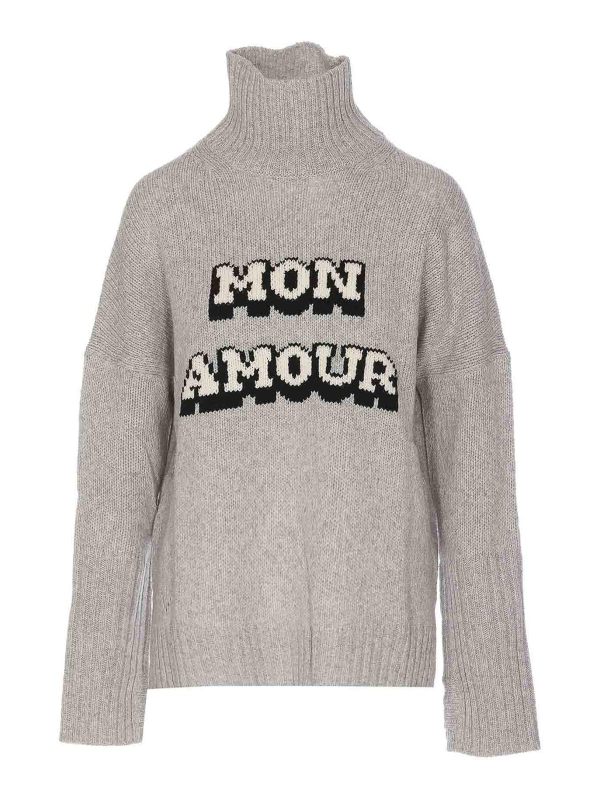 Zadig & Voltaire Pull Col Rond - Gris