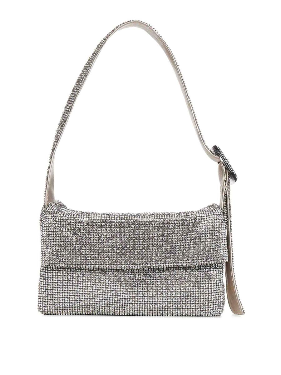 Benedetta Bruzziches Sac Porté Épaule - Argent