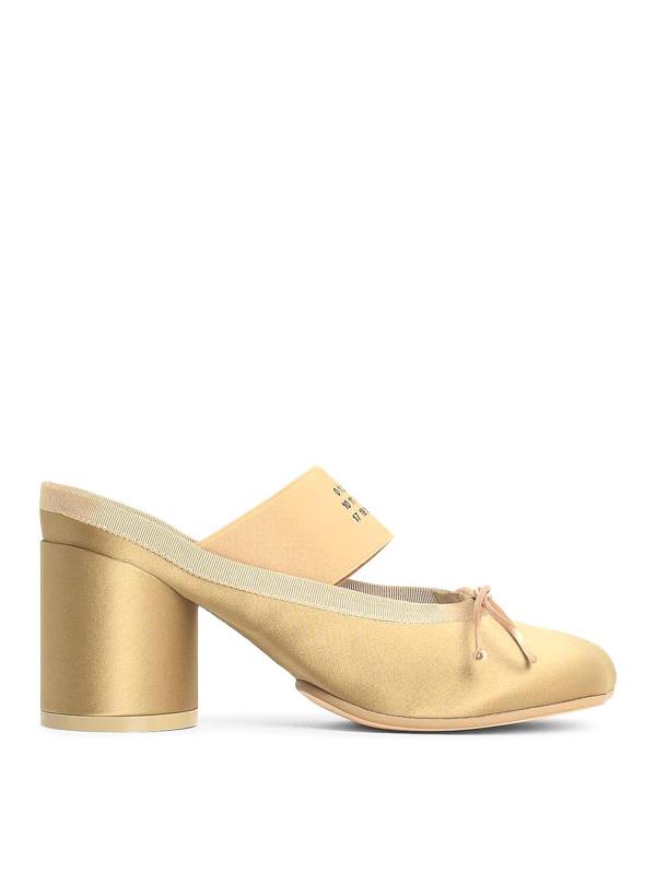 MM6 Maison Margiela Sandales - Vert