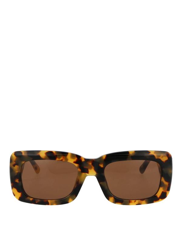 The Attico Lunettes De Soleil - Marron