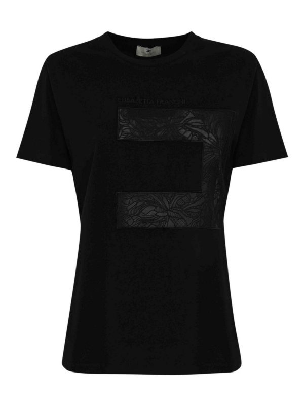 Elisabetta Franchi T-Shirt - Noir