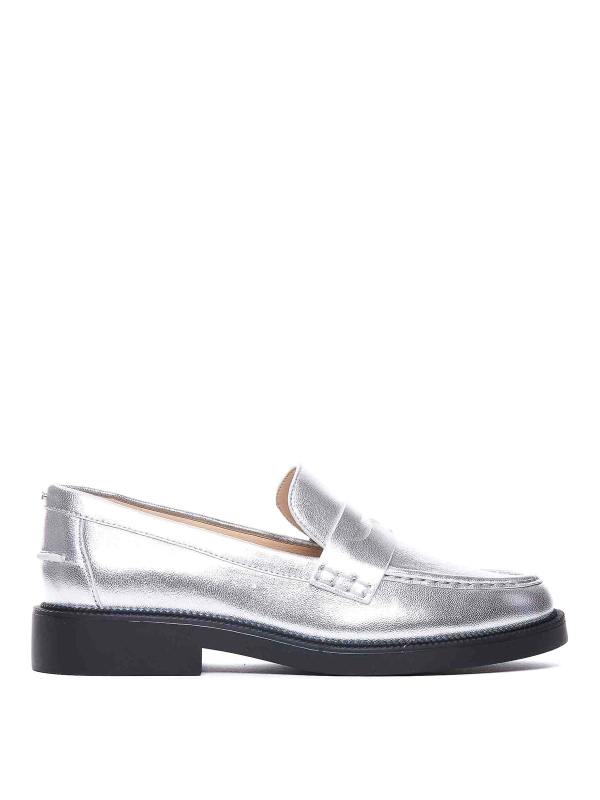 Michael Michael Kors Mocassins - Argent