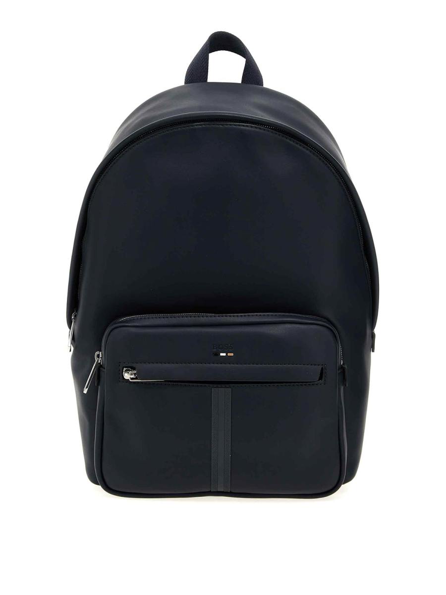 Hugo Boss Sac À Dos - Bleu
