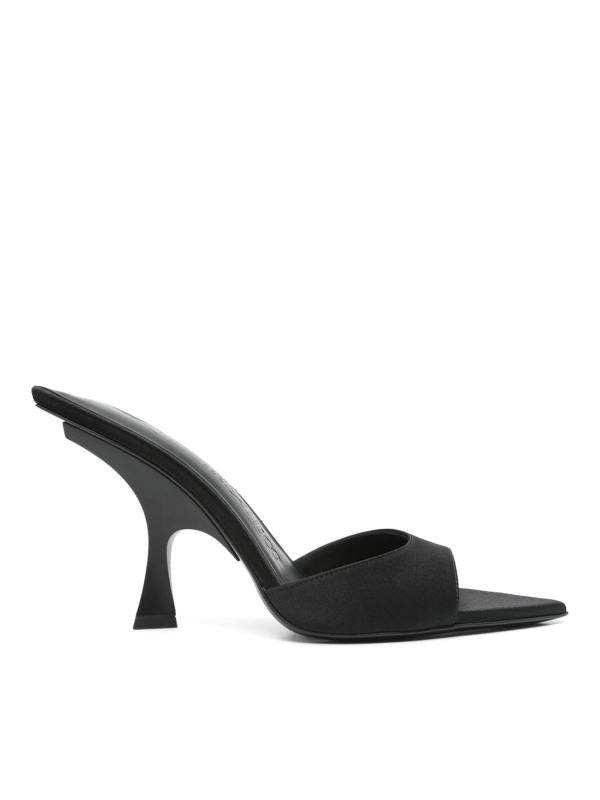 The Attico Mules - Noir