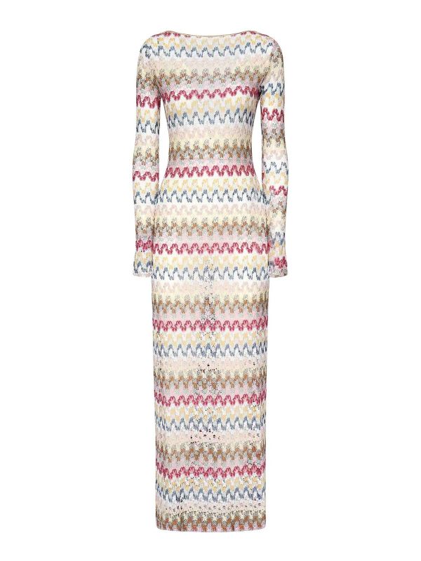 Missoni Robe Au Genou - Multicolore
