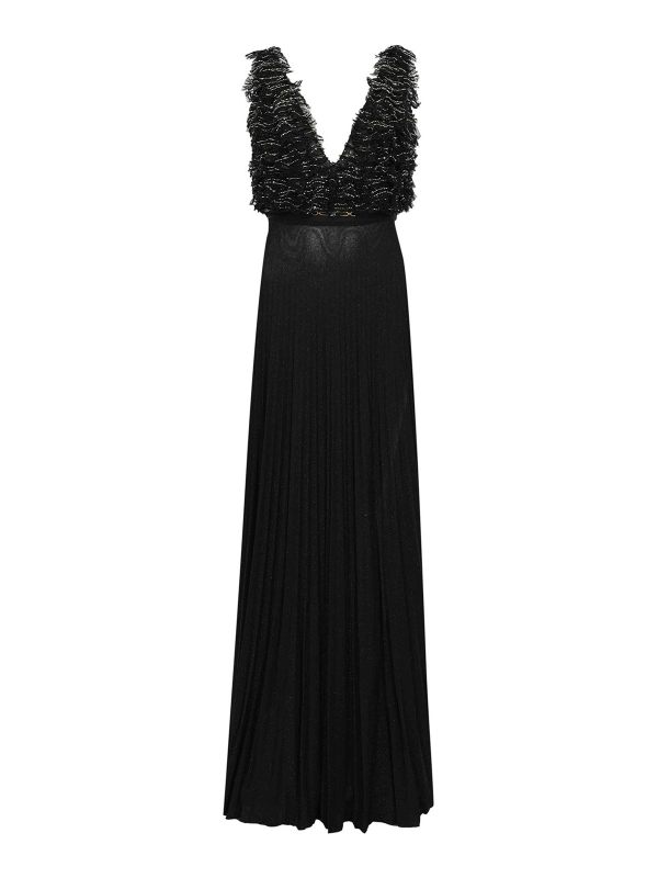 Elisabetta Franchi Robe De Soirée - Noir