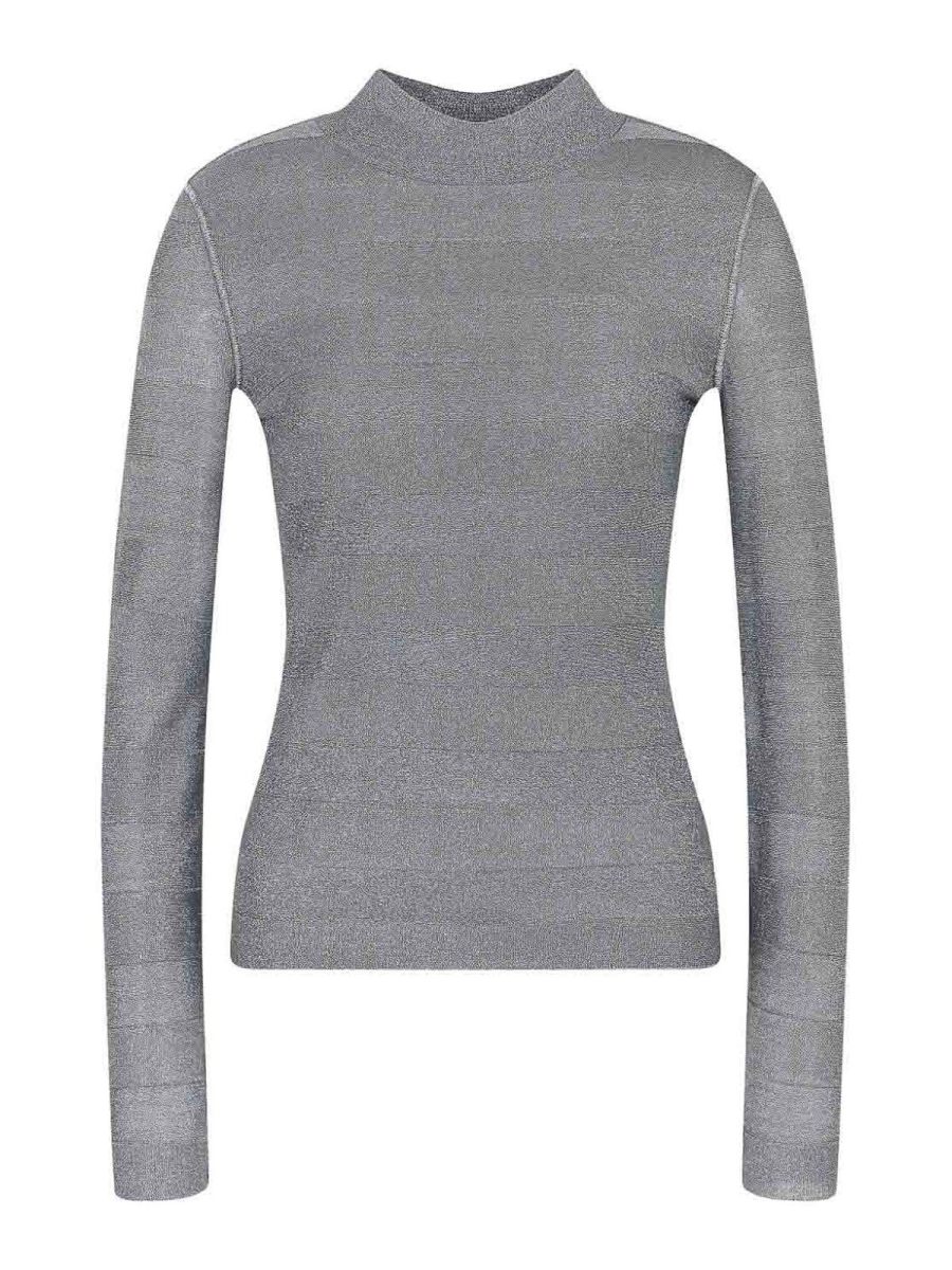 Emporio Armani Pull Col Rond - Gris
