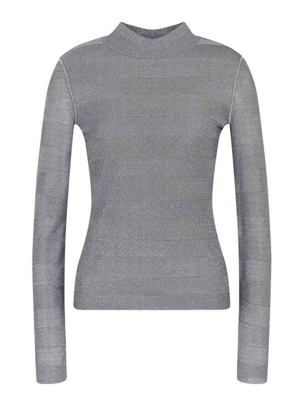 Emporio Armani Pull Col Rond - Gris