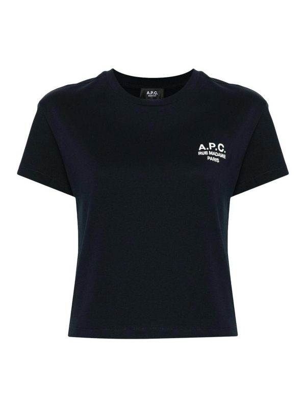 A. P.C. T-Shirt - Bleu Foncé