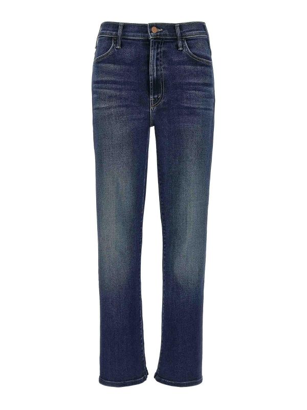 Mother Jean Bootcut - Bleu