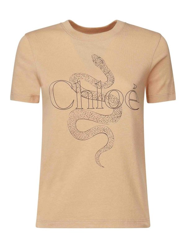 Chloe' T-Shirt - Marron