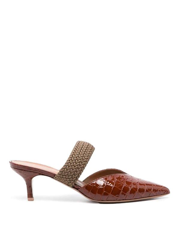 Malone Souliers Mules - Marron