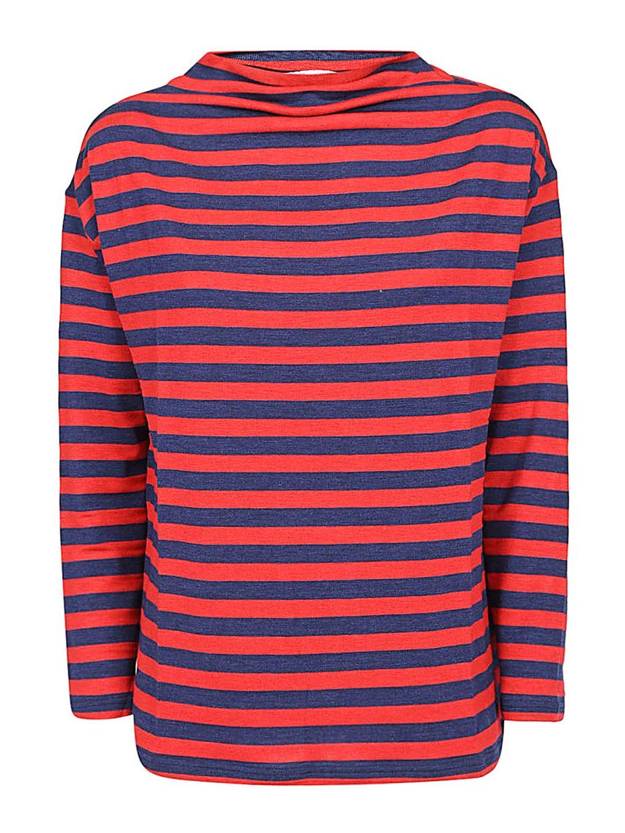 Shirt C-Zero Pull Col Rond - Rouge