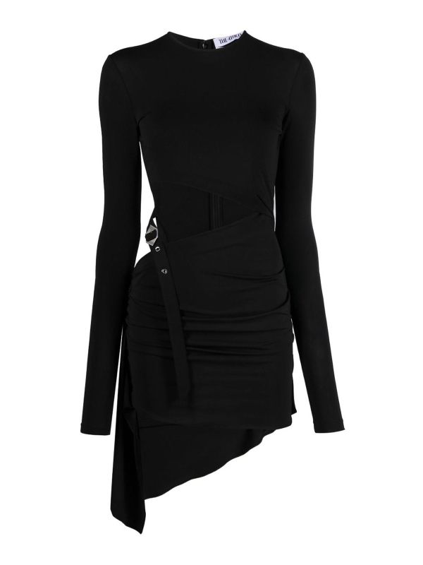 The Attico Robe Courte - Noir