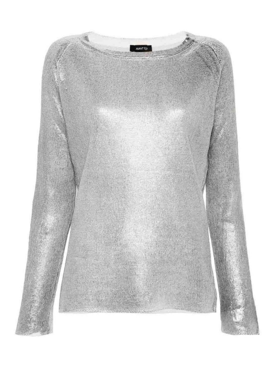 Avant Toi Pull Col Rond - Blanc